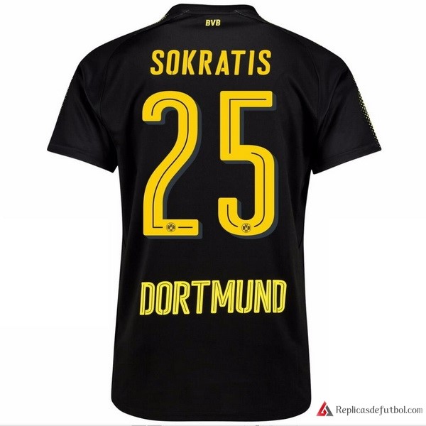Camiseta Borussia Dortmund Segunda equipación Sokratis 2017-2018